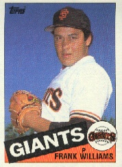 1985 Topps Baseball Cards      487     Frank Williams